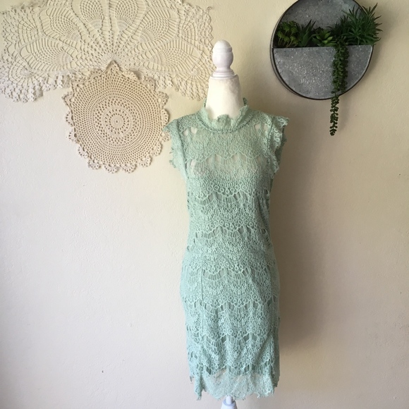 Free People Daydream Bodycon open back lace slip - Picture 2 of 8